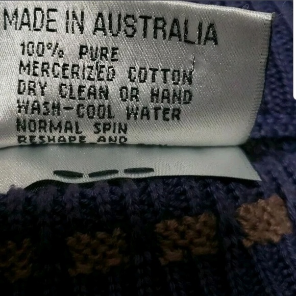 Vintage Carlo Alberto Mens Sweater Cosby/Biggie - Picture 4 of 4